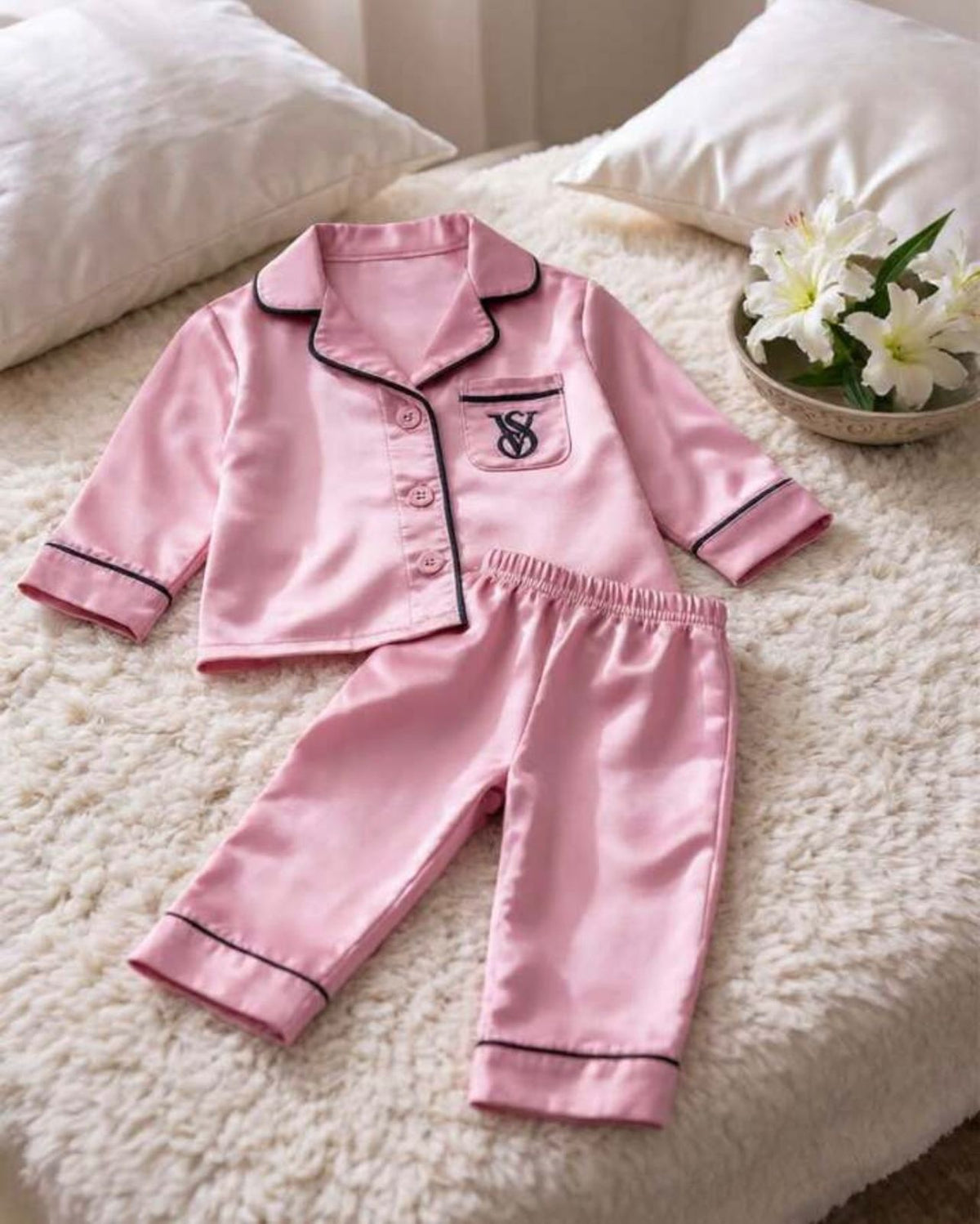 Pygama Satin Victoria Secret 🧡